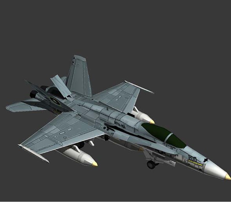 3D f18舰载战斗机 (2)